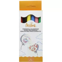 Ételben használható gélek 6 darab színesba