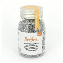 Cukorkászórás ezüst rudacsk 90g