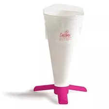 Műanyag cukrászsüldő tartó 22,5x15 cm