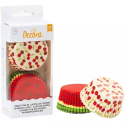 Mini muffinformák 36 db, meggyel és sLyvával