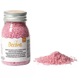 Dió cukorka díszítés nyalókára rózsaszín 90 g
