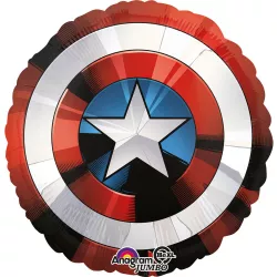 Fóliás léggömb 71x71 cm Avengers pajzs