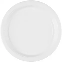 Papírtányér 22,8 cm 8 darab fehér