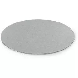Ezüst tortapárna alátét 25 cm, vastagság 3 mm