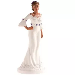 Esküvői tortadísz 16 cm Madam