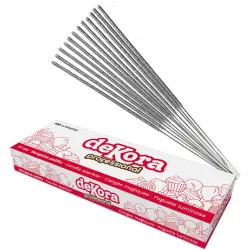 Díszek a torta gyertyákok 17 cm 120 db