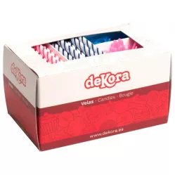 Dérkoszínház gyertyák 6 cm-es 100 darabos csomagban