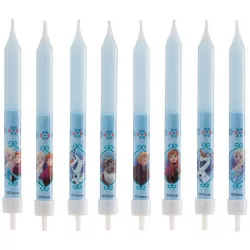 Süti gyertya 9 cm Jégvarázs 8 db
