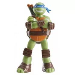 Technikai teknőstojás Ninja figura tortához 8 cm Leonardo