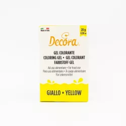 Gél festék sárga 28 g