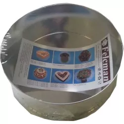 Forma de tort pentru tort, formă circulară, diametru 15x7,5 cm