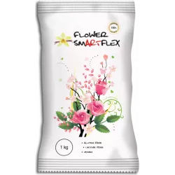 Smartflex virág Vanília 1 kg zacskóban (Formázógyurma virágok készítéséhez) 01118 tortaanyag