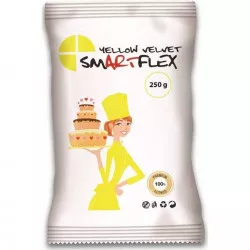 Smartflex Sárga Velúr Vanília 0,25 kg tasakban 0161 tortádhoz