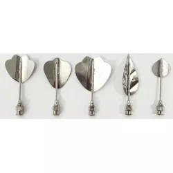 Zselatinkavirág-készlet tűkkel, 4. készlet (5 db) 5285