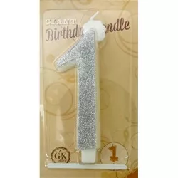 Nagy ezüst gyertya, szám 1 6422