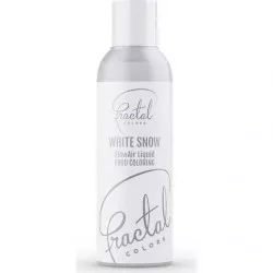 Dekoratív airbrush festék folyékony Fractal - White Snow (100 ml)