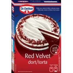 Dr. Oetker Red Velvet torta (385 g) DO0065 tortis
