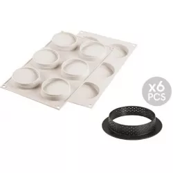 Szilikon sütőforma 3D Mini Tarte Glam