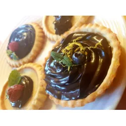 Sütőtálkák formája 5 darabos tartalettekhez