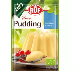 BIO vaníliás puding