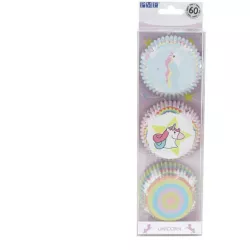 Muffintepsik, unikornis, 60 darab