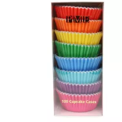 100 db színes muffinkosár