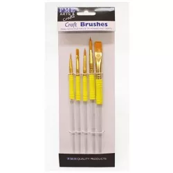 Cukrászati ecsetek díszítéshez, 5 darabos készlet