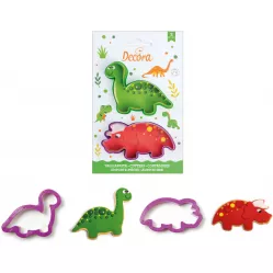 Műanyag formázó dinoszauruszok 2 db