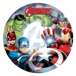 _evő papír a tortához Avengers - Marvel 20 cm_