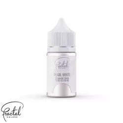 Dekoratív airbrush gyöngyház folyékony festék Fractal - Pearl White (33 g)