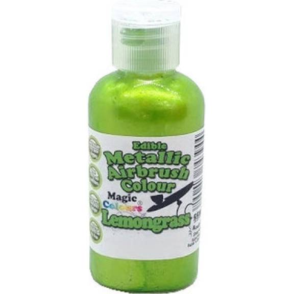 Airbrush festék gyöngyházfényű Magic Colours (55 ml) Lemongrass ABMLMG dortis