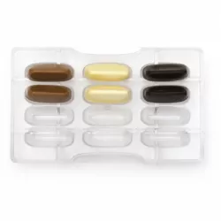 Csokoládé forma 20x12x2,2 cm