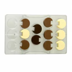 Csokoládé-forma 3D - kerekek