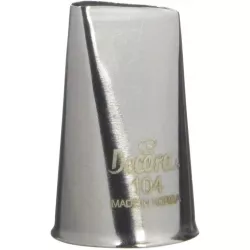 Cukrász díszítő csúcs 104 - rózsaszínű rózsa