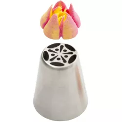 orosz cukrászati díszítőhegy 17 tulipán