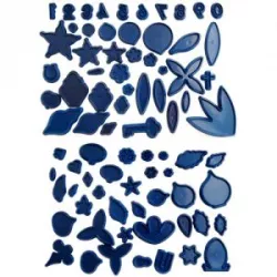 Szet készlet virágok kiszúrásához és formázásához – 79 db - PME