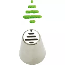 Cukrászati díszítő cső  250 fenyőfa