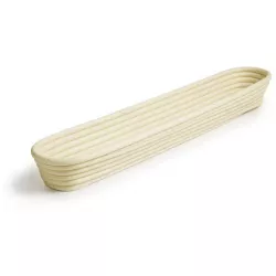Lisztérba kelesztő kosár bagettekhez 44cm x 9cm x 5cm