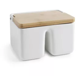 Fehér kerámiatál DUO