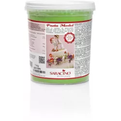 Világos zöld színű modellező anyag, 1 kg