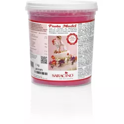Rózsaszín modellező gyurma 1 kg