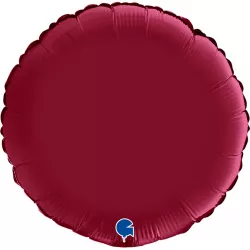 Felfújható gömbi lufi 46 cm, cseresznye
