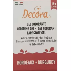 Gélfesték bordó 28 g
