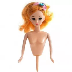 Díszítő állványos női bábu szőke 0816012