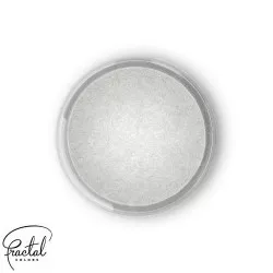 Dekoratív por és gyöngyházfény Fractal - Pearl White (3,5 g)