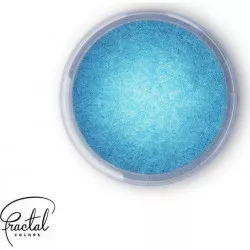 Dekoratív por és gyöngyházfény Fractal - Crystal Blue (2,5 g)