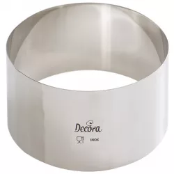 Tortaforma, kerek, 8×6 cm