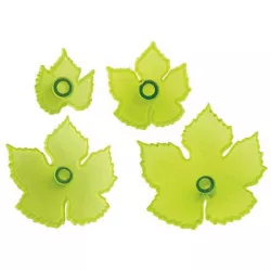 Szett 4 darabos mintázók szőlő és levelei - PME