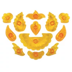 Virágformázó készlet 12 darabba