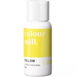 Ólelvafesték 20 ml, erősen koncentrált sárga